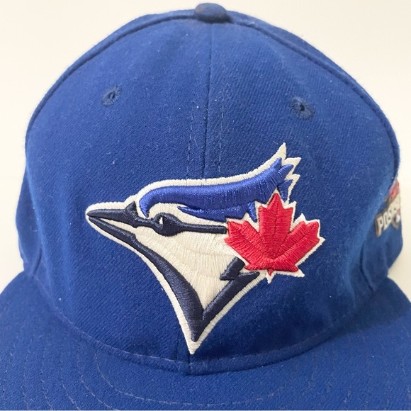 Toronto Blue Jays 2015 Post Season MLB New Era 59FIFTY Fitted 7 1/2 Cap Hat - Picture 2 of 16
